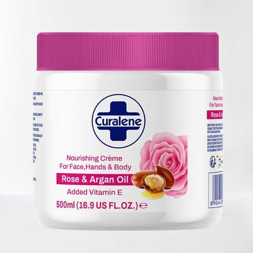 Curalene Rose & Argan Oil Body Crème