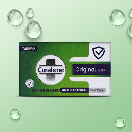 Curalene daily antibacterial skincare soap