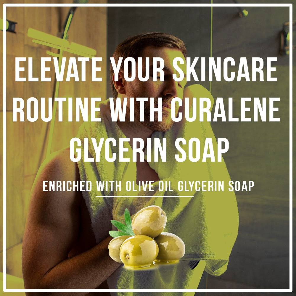 Curalene gentle olive oil skincare soap