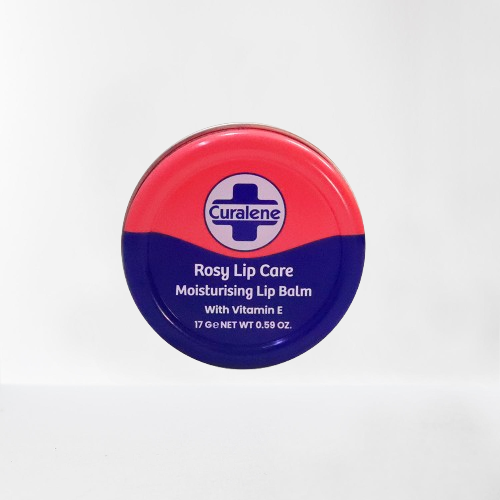 Curalene moisturizing rosy lip balm
