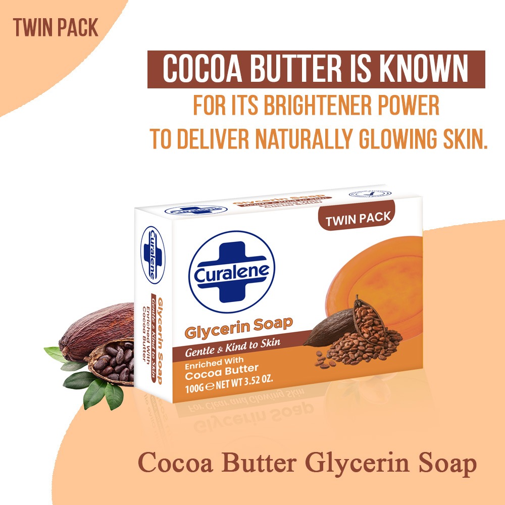 Curalene skincare cocoa soap