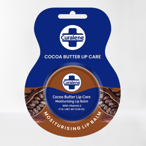 Curalene soothing cocoa butter lip care