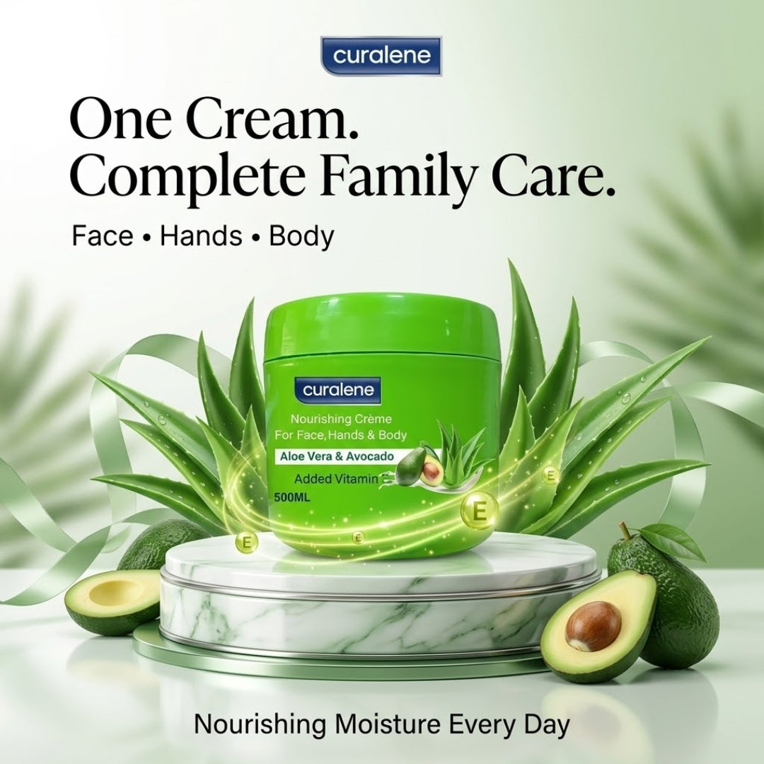 CURALENE ALOE VERA AVOCADO BODY CREME