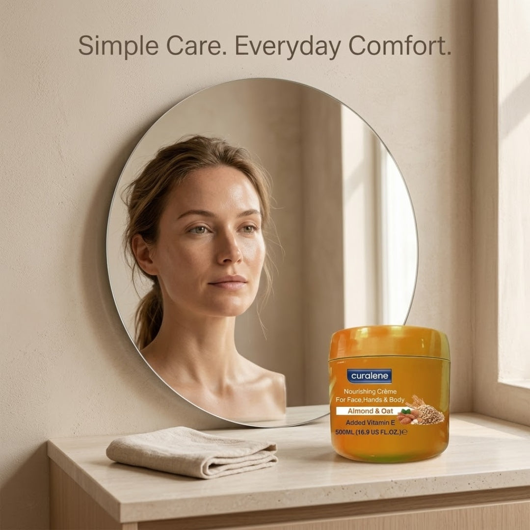 CURALENE ALMOND OAT BODY CREME