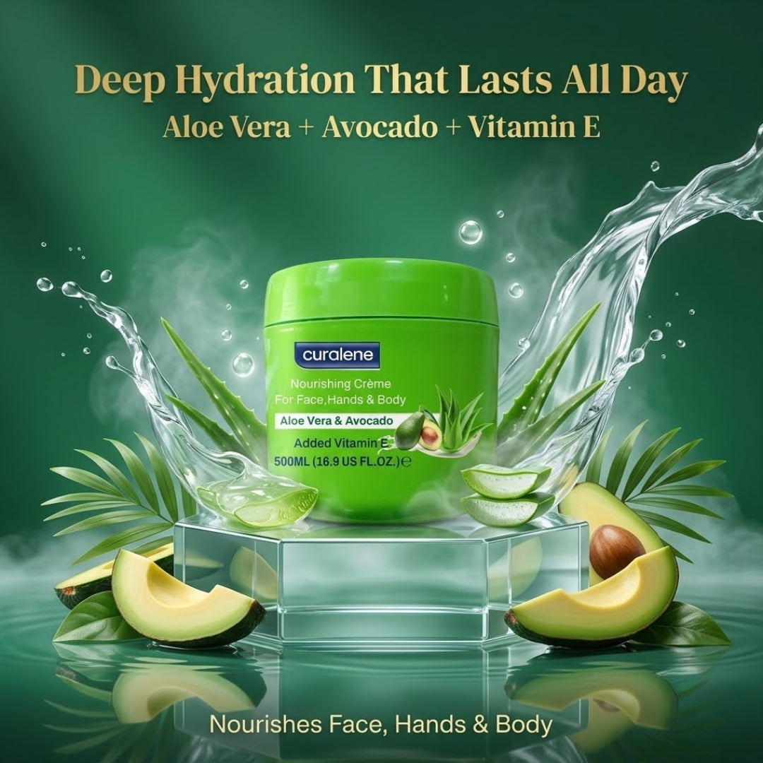 CURALENE ALOE VERA AVOCADO BODY CREME