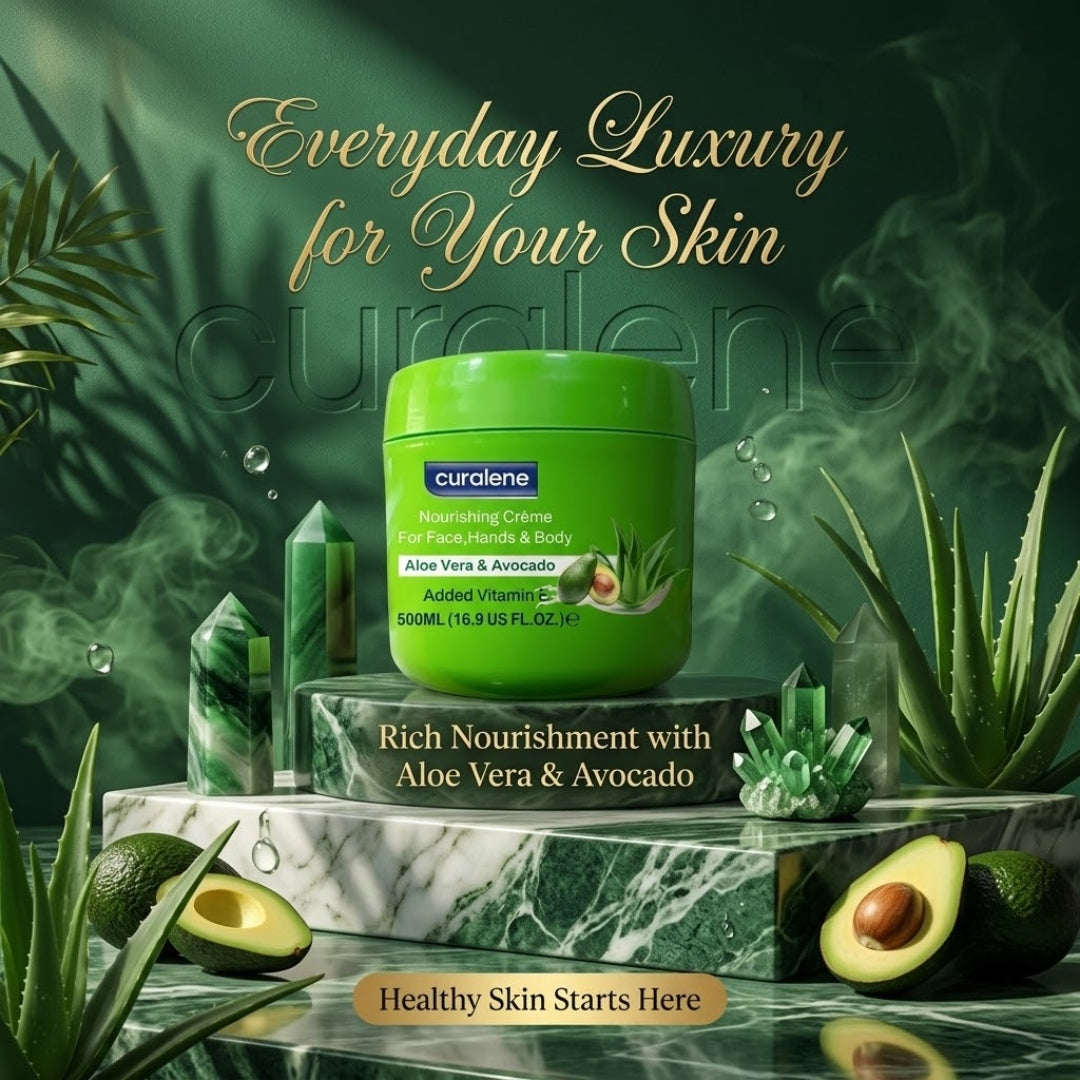 CURALENE ALOE VERA AVOCADO BODY CREME