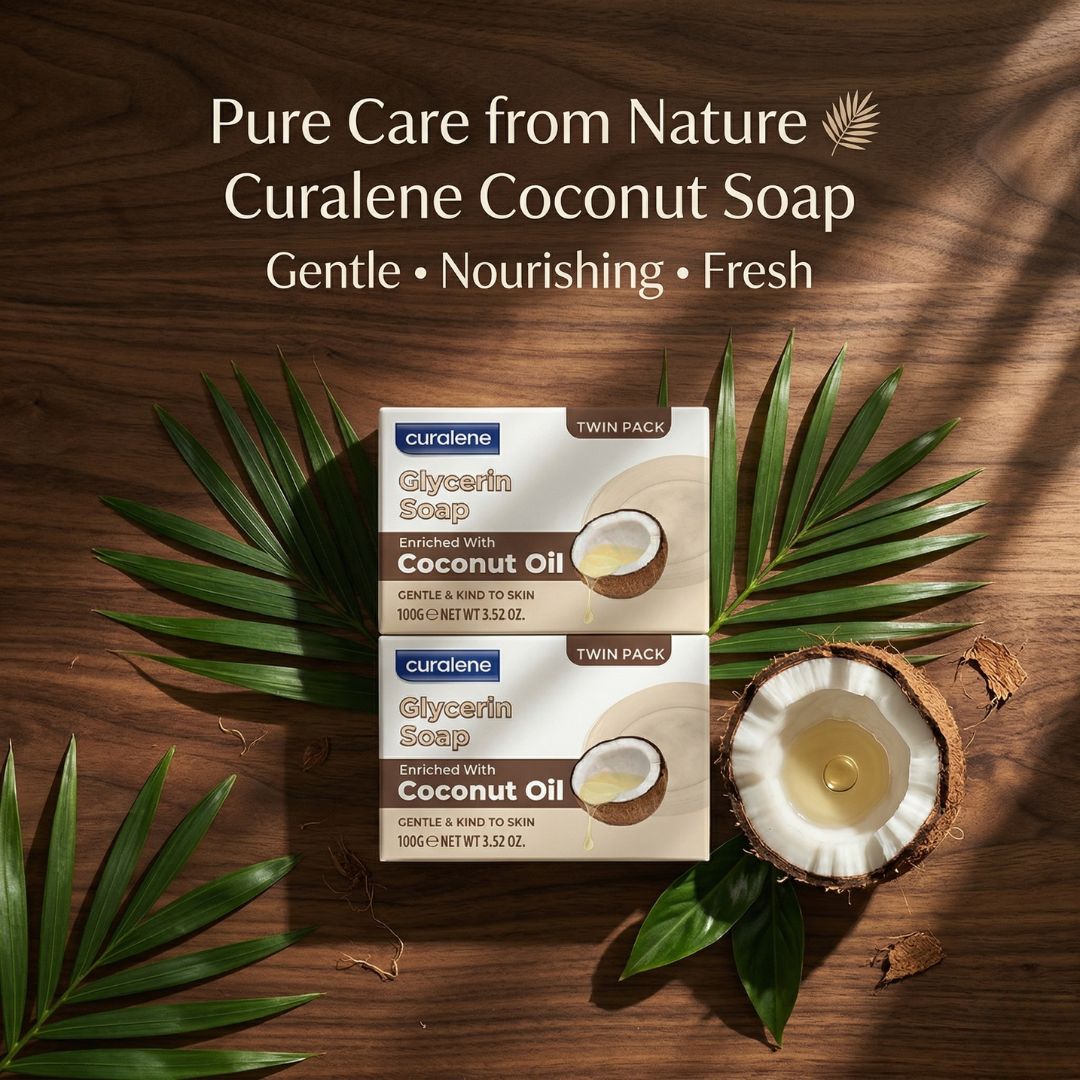 Curalene Coconut Glycerin Soap