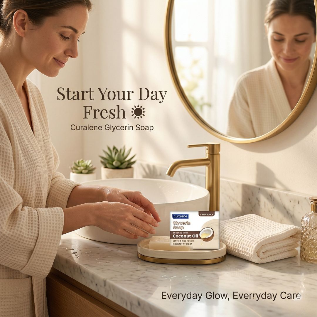 Curalene Coconut Glycerin Soap