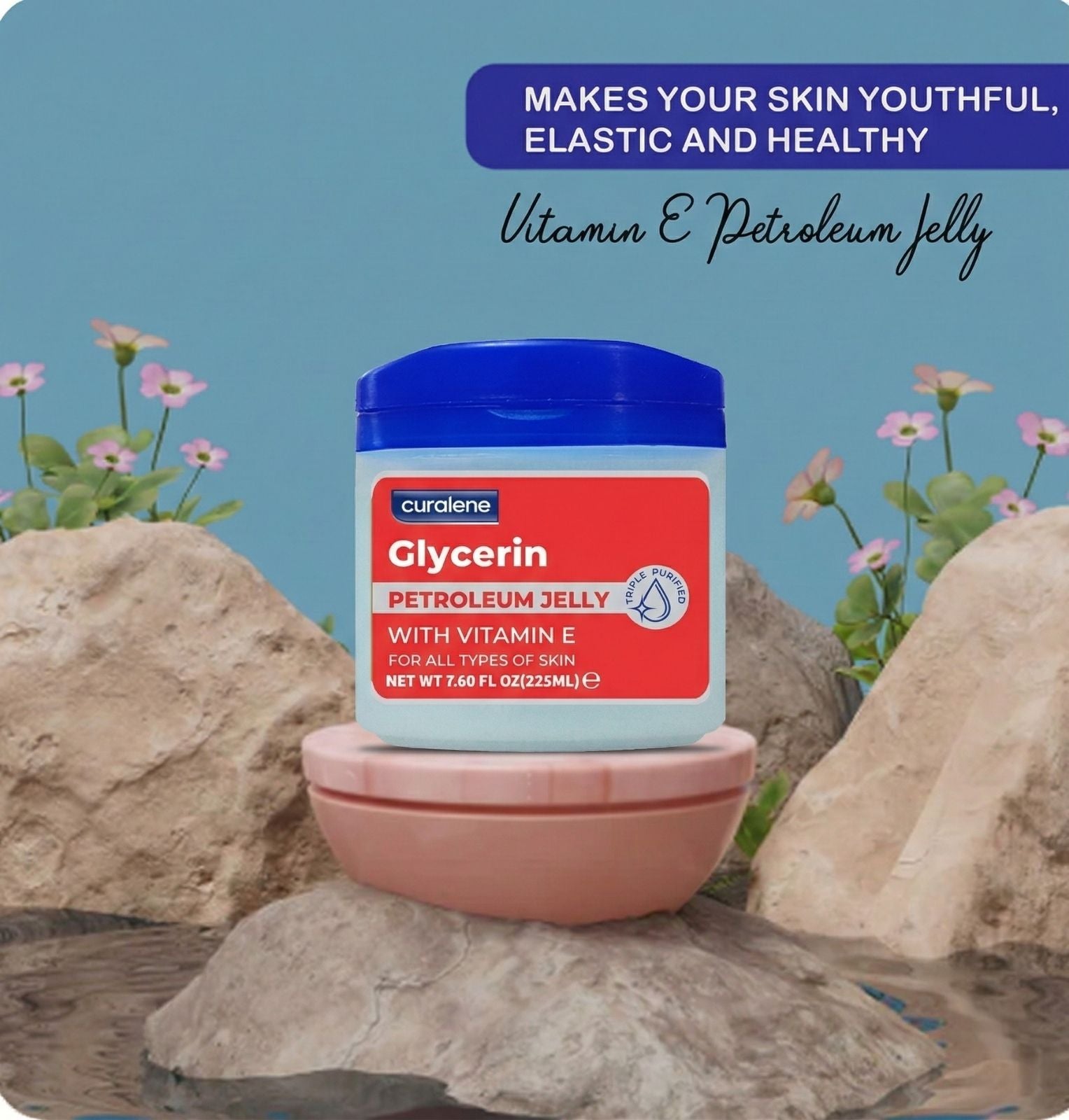 Curalene Glycerin Petroleum Jelly