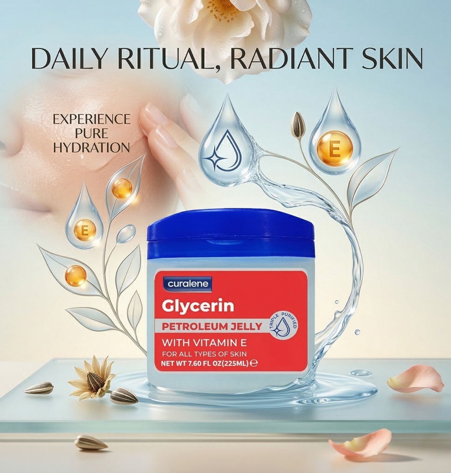 Curalene Glycerin Petroleum Jelly