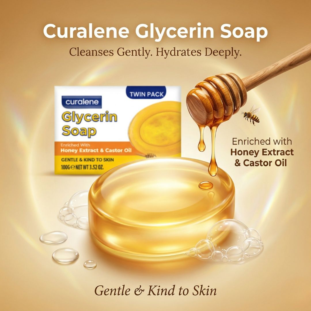Curalene Honey & Castor Oil Glycerin Soap