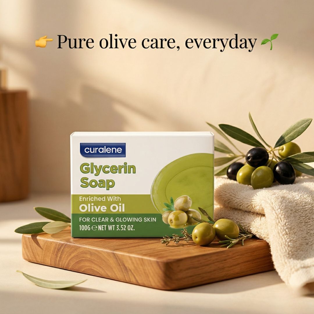 Curalene Olive Oil Glycerin Soap