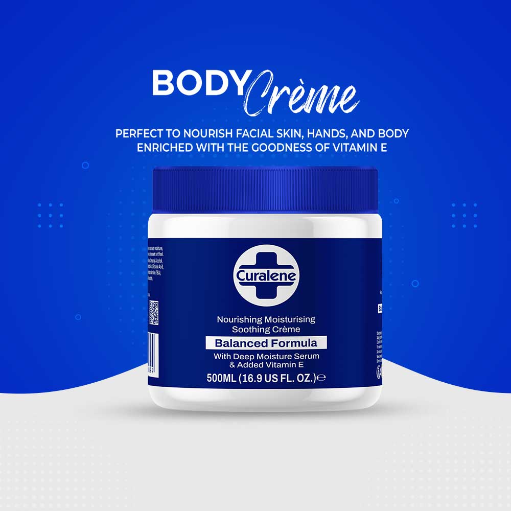 Curalene Vitamin E body moisturizer