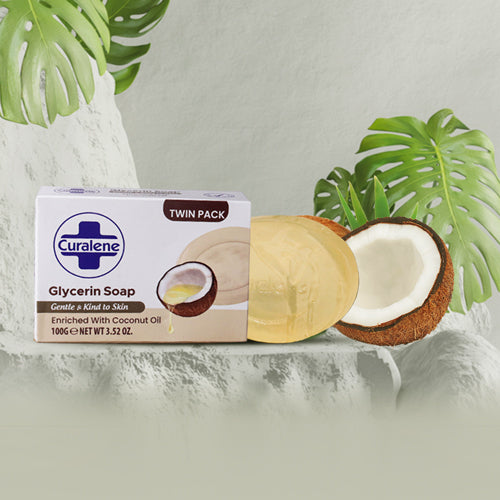 Curalene coconut glycerin body bar