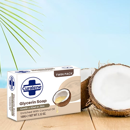 Curalene gentle coconut cleansing bar