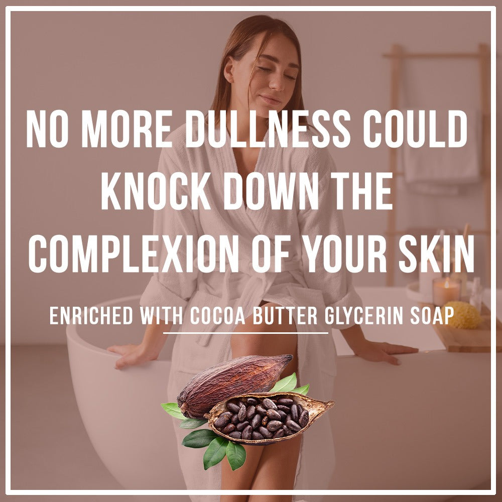 Curalene nourishing soap with cocoa butter