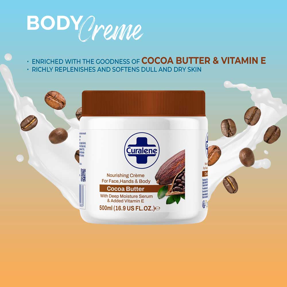 Curalene soft & supple cocoa butter cream