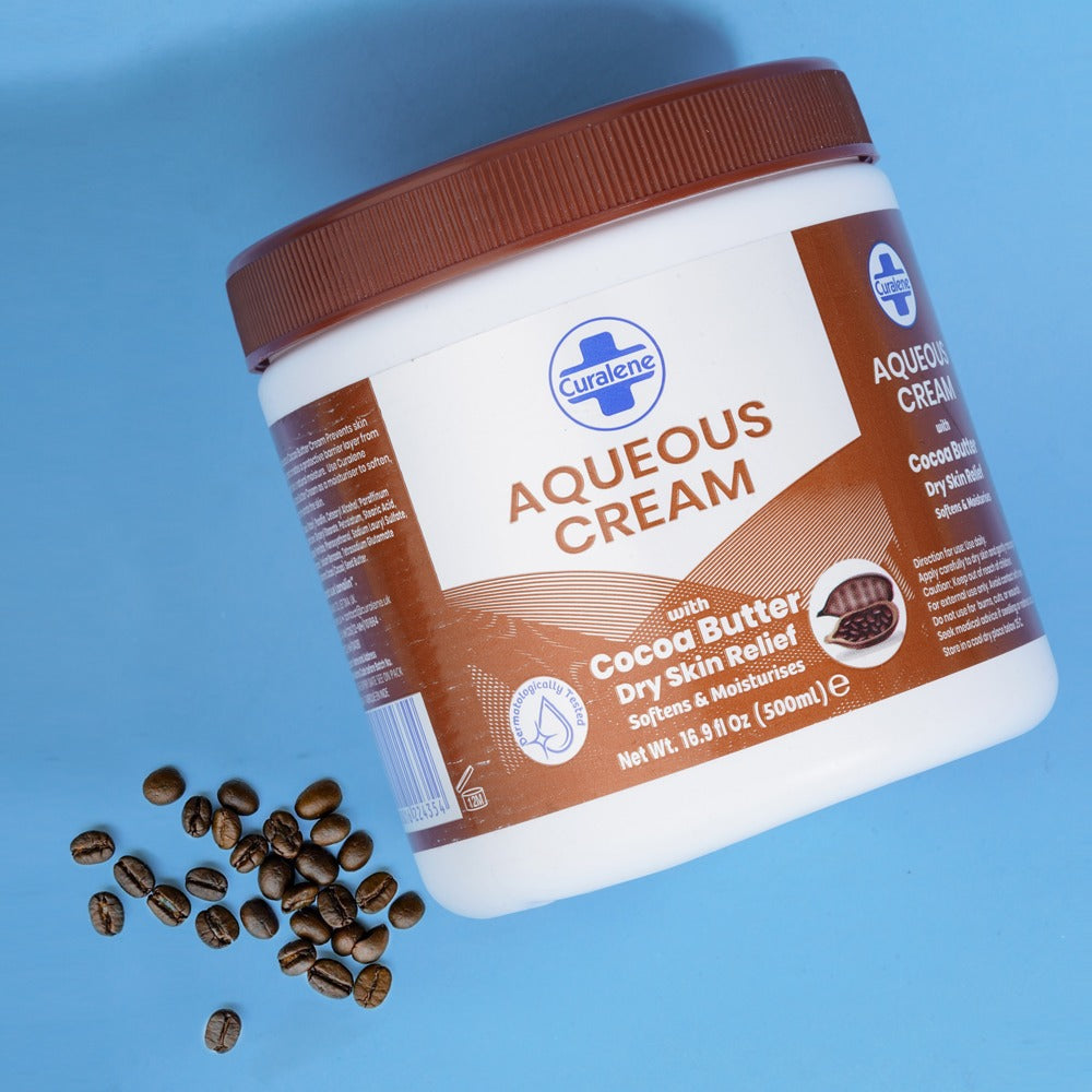 Curalene softening cocoa butter skincare cream