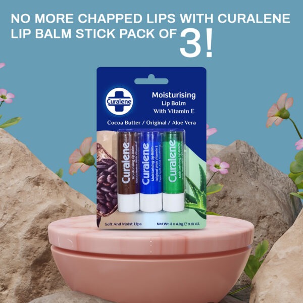 Curalene Lip Balm (Pack of 3) - Image 2